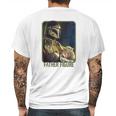 The Mandalorian And The Child Father Figure Mens Back Print T-shirt