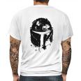 The Mandalorian Dadalorian Gift Mens Back Print T-shirt