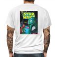 The Mandalorian Retro Comic Mens Back Print T-shirt