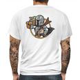 Mandalorian Vault Mando And Child Mens Back Print T-shirt