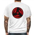 Mangekyou Sharingan Kakashi Mens Back Print T-shirt