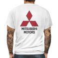 Mitsubishi Motors Mens Back Print T-shirt