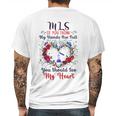 Mls You Should See My Heart Mens Back Print T-shirt