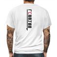 Motorrad Schaltung - 1N23456 Mens Back Print T-shirt