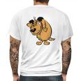 Muttley Dog Smile Mens Back Print T-shirt