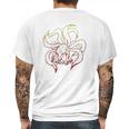 Naruto Shippuden Nine Tails Gradient Mens Back Print T-shirt