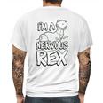 Nervous Rex Mens Back Print T-shirt