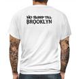 New York City Nyc Brooklyn Love Retro Big Apple Graphic Mens Back Print T-shirt