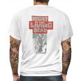 Night Of The Living Dead Mens Back Print T-shirt