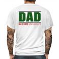 North Carolina State University Proud Dad Parents Day 2020 Mens Back Print T-shirt