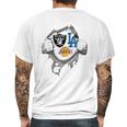 Oakland Raiders Los Angeles Lakers And Los Angeles Dodgers Heartbeat Shirt TshirtShirt Tee Mens Back Print T-shirt