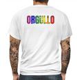 Orgullo Pride Flag Lgbtq For Pride Mens Back Print T-shirt