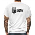 Original Army Infantry Brigade Combat Team Bravo Infantry Mens Back Print T-shirt