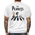 Peanuts Beatles Tshirt Mens Back Print T-shirt