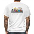 Peanuts Snoopy Friends Mens Back Print T-shirt