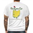 Phi Kappa Tau Fraternity Golf Comfort Colors Mens Back Print T-shirt