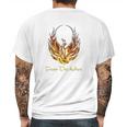 Phoenix Rising From The Ashes Mens Back Print T-shirt