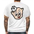 Piggly Wiggly Mascot Mens Back Print T-shirt