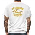 Pittsburgh Civic Arena 1967 Mens Back Print T-shirt