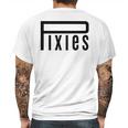 Pixies Band Logo Music Band Logo Black Mens Back Print T-shirt