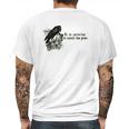 Poet Ash Mens Back Print T-shirt