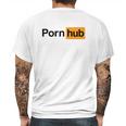 Porn Hub Mens Back Print T-shirt