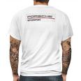 Porsche Motorsport Mens Back Print T-shirt