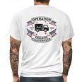 Postal Worker Operation Disease 2020 Enduring Clusterfuck Mens Back Print T-shirt