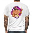 Randy Macho Man Savage Funny Cartoon Mens Back Print T-shirt