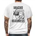 Randy Macho Man Savage Trendy Mens Back Print T-shirt