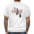 The Raven Nevermore Edgar Allan Poe Mens Back Print T-shirt