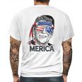 Reagan Ronald Merica 4Th Of July Mens Back Print T-shirt