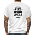 Mens Relative Gift Super Uncle Grandpa Men Mens Back Print T-shirt