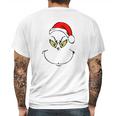 Resting Grinch Face Shirt Mens Back Print T-shirt