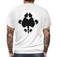 Rorschach Test Mens Back Print T-shirt