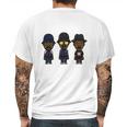 Run Dmc Cartoon Mens Back Print T-shirt