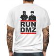 Run Dmz Funny Communist North Korea Mens Back Print T-shirt