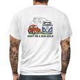 The Rusty Vw Dont Be A Bus Hole Mens Back Print T-shirt