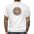 The Saint Benedict Medal Catholic Mens Back Print T-shirt