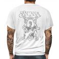 Santana Vintage Peace Mens Back Print T-shirt