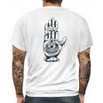 All Seeing Eye Conspiracy Theory Retro Mens Back Print T-shirt