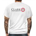 Simple Logo Clark University 2020 Mens Back Print T-shirt