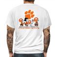 Snoopy And Friends Clemson Tigers Its The Most Wonderful Time Of The Year Shirt Mf Mens Back Print T-shirt