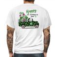 Snoopy Happy St Patricks Day Mens Back Print T-shirt