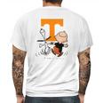 Snoopy Tennessee Volunteers Fans Mens Back Print T-shirt