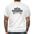 I Was Social Distancing Before It Was Cool Funny Mens Back Print T-shirt