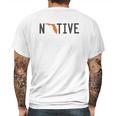 Soffe Native Mens Back Print T-shirt