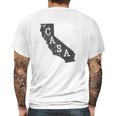 Soffe Mens Mens Back Print T-shirt