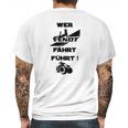 Sonderedition Wer Fendt Fährt Führt Mens Back Print T-shirt