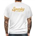 Sparky Electrician Funny Mens Back Print T-shirt